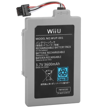 3.7 V 3600mAh ARR-002 Akumulators Nintendo Wii U Gamepad Akumulatora Nomaiņa