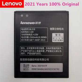 100% Oriģinālās Rezerves BL219 2500mAh Akumulators Izmantot Lenovo A880 S856 A889 A890e S810t A916