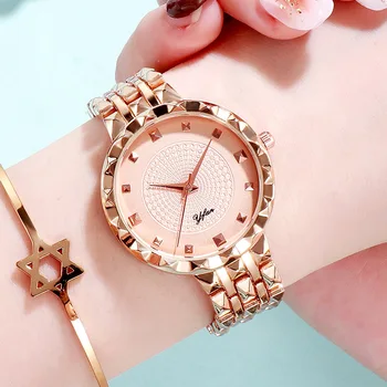 Pulksteņi Sieviešu Modes Luksusa Nerūsējošā Tērauda Dāmas Aproce Skatīties Kvarca Kleita rokas Pulkstenis Feminino Reloj Mujer Rokas Dāvana