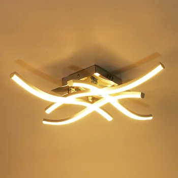 Mūsdienu LED Griestu lampas 24W Lustras Lampas Dzīvojamā Istaba, Ēdamistaba, Guļamistaba Apgaismojums Vēss/Silts Balts Griestu Lampas