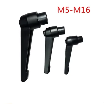 1GB Fiksācijas Sviru, Mašīnas, Regulējams Roktura Bloķēšana Ārējo Vīriešu Vītne Rokturi Hex uzgrieznis M5 M6 M8 M10 M12 M16