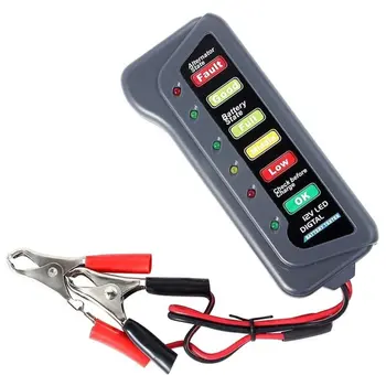 Universālā 12V Automašīnas Vaina Detektora Baterijas Testeri Ciparu Ģeneratora Testeri Motociklu Automašīnu Diagnostikas Instruments, Auto Remonts Essentials