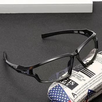 Anti-zilā Aizsardzības Brilles Laukumā Optisko Recepšu Tuvredzība Datoru Brilles Rāmis Sievietēm, Vīriešiem Anti Zilā Sporta Brilles Ieplests