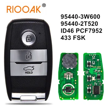 433 FSK ID46 PCF7952 Smart Control Auto Tālvadības Atslēgu KIA Picanto no Rīta Optima Sportage Sorento 2014 2015 2016