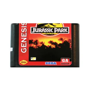 Jurassic Park 16 bitu MD Spēles Karti Uz Sega Mega Drive SEGA Genesis