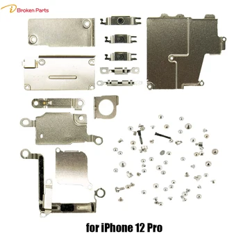 IPhone 11 12 13 pro Max 12mini 13mini Turētājs Pilns Skrūvju Komplekts Iekšējo Pilnīga Metāla Vairogi Saimniecības Segtu Kronšteini Skrūves