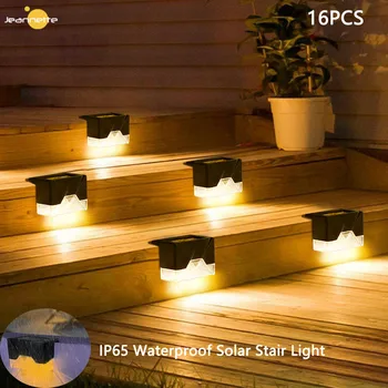 4~16PCS Saules LED Āra Gaismas Stieņi Gaismas Ūdensizturīgs Dārza Lampas Saules Enerģijas Dārza Dekori Terases Žogu, Kāpnes