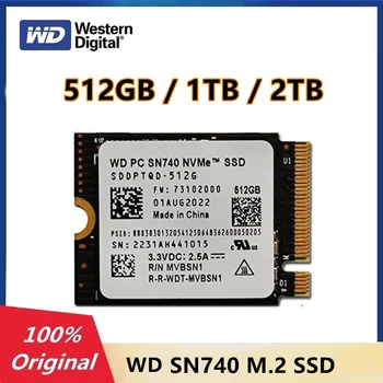 Western Digital WD SN740 2TB 512 gb, 1 tb M. 2 SSD 2230 NVMe PCIe Gen 4x4 SSD Microsoft Surface ProX Virsmas Klēpjdatoru 3 Tvaika Klāja