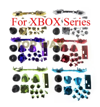 1set Nomaiņa Pogas Xbox Sērijas S X Kontrolieris Hromēts LB RB LT RT Bamperi Katalizatori D-pad ABXY