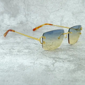Saulesbrilles Vīriešiem Luksusa 2022 Sieviešu Dizaineru Kārters Toņos Stikla Trending Produktu Mens Apdare Retro Saulesbrilles Gafas De Sol