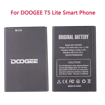 DOOGEE T5 Akumulatora Nomaiņa BAT16464500 4500mAh Lielas Ietilpības Litija-jonu Rezerves Akumulators Par DOOGEE T5 Lite Smart Tālruni