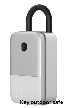 YEEUU K221 Taustiņu Bloķēšanas Lodziņā Smart Phone Fingeprint Paroli Kontroli, Elektronisko seifu Alumīnija Sakausējuma Uzglabāšana