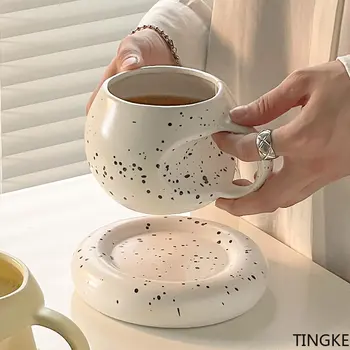 Jauno radošo planētas tauku kausa dizains tasi kafijas tasi šķīvītis pēcpusdienas tējas krūze keramikas ūdens kausa dāvanu pāris kauss draugiem