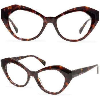 Modes Personības Brilles Sieviete Tauriņš Acetāta Rāmis Vīriešu Brilles