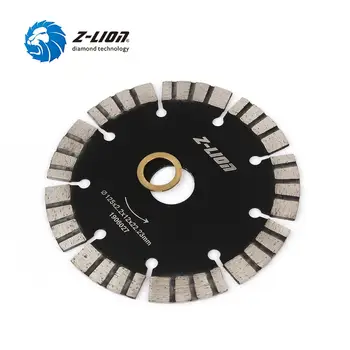 Z-LAUVA 1pc izmantots 125mm Dimanta Zāģa Asmeni Betona, Granīta, Smilšakmens Sausā Griešanas Disku 5