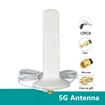 600~6000Mhz 5G 4G LTE, 3G GSM Antena, 15 dbi Omni-directional Omni Ārējās 5ghz wifi Antena Ar TS9 CRC9 SMA male Par Maršrutētāju