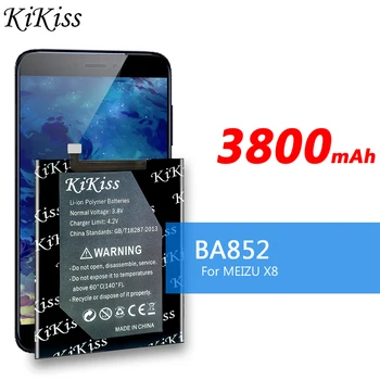 Par Mei Zu Akumulatora 3800mAh BA852 Akumulatoru Meizu X8 X-8, Mobilo Telefonu Baterijas+Bezmaksas Rīki