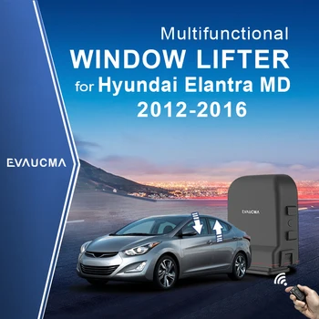 Auto Automātiski, 4 Durvju Logs Tuvāk Par Hyundai Elantra MD 2012. - 2016. gadam Tālvadības Elektriski Logu Pacēlāji Lifts, Automašīnu Aksesuāri
