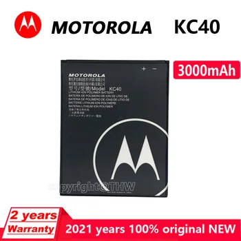100% Jauns Oriģinālā Motorola 3000mAh KC40 Baterija Motorola Moto E6 plus XT2025-1 XT2025-2 Augstas Kvalitātes+Izsekošanas Numuru