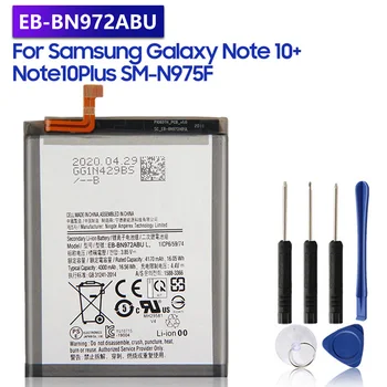 Rezerves Akumulators, EB-BN972ABU Samsung Galaxy Note 10+ Note10Plus Note10 Plus SM-N975F Uzlādējams Akumulators 4300mAh