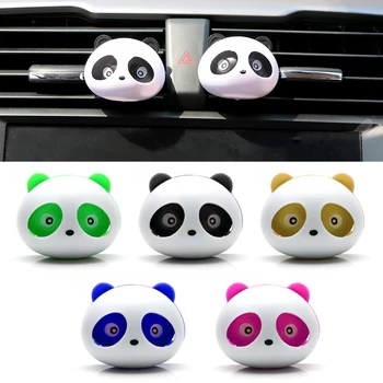 2gab Auto Izplūdes Smaržas Gaisa Kondicionēšanas Ventilācijas Gaisa Atsvaidzinātāji Auto Stils Gudrs Panda Acis Būs Lēkt Smaržas Auto Piederumi