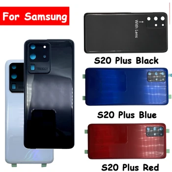 Sākotnējā Jauno Samsung Galaxy S20 Plus Akumulatoru Atpakaļ Vāciņu Aizmugurējo Durvju Gadījumā, Ja Rezerves Daļa Ar Rāmi Objektīvs S20 Ultra