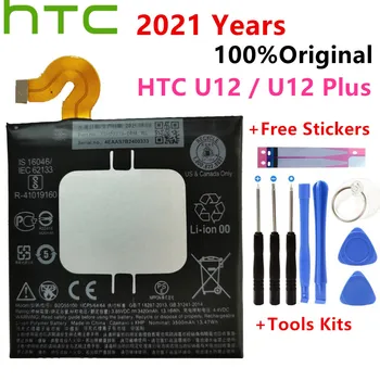 HTC Oriģinālā 3500mAh Mobilā Tālruņa Akumulators lielas Ietilpības B2Q55100 Tālruņa Akumulatora HTC U12 / U12 Plus 3420mAh + Instrumentu komplekts