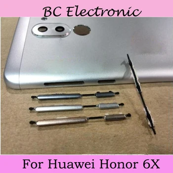 Par Huawei Honor 6X 6 X Ieslēgšanas Izslēgšanas Poga + Skaļuma Pogu Sānu Pogu Iestatīt Nomaiņa Remonta Daļas Huawei Honor6X 6 X