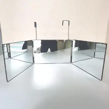 Praktisks Spogulis Rīku Saliekami Regulējams 360 grādu Tri-reizes, Skaistumkopšanas Spogulis, Spoguļi Spoguļi