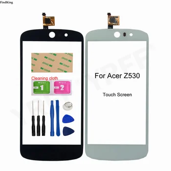 Z530 Touch Ekrāns Acer Liquid Z530 Priekšējā Paneļa Touch Screen Sensoru 5.0