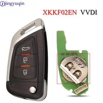 Xhorse jingyuqin Universālā Tālvadības Auto Atslēga ar 3 Pogām VVDI Galvenais Instruments/VVDI2 XKKF02EN