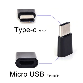 Micro USB Sieviešu Tips-c USB-C Vīriešu Adapteri Converter Uzlādes Savienotājs Jaunas Ielidošanas