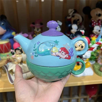 Disney 20cm Mazā Nāriņa Bell princese tējkanna Rīcības Attēls, Anime keramikas Apdares Kolekcijas rotaļlietas