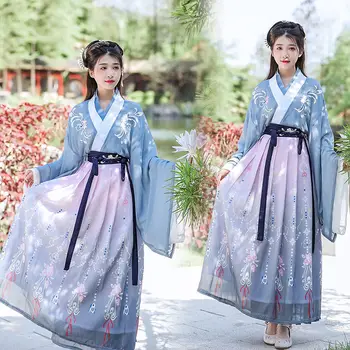 Ķīniešu Stilā Sievietēm Hanfu Tradicionālo Deju Kostīmu Slīpumu, Violeta Tang Uzvalks Austrumu Pasaku Kleitas Apģērbs Pavasara Un Vasaras