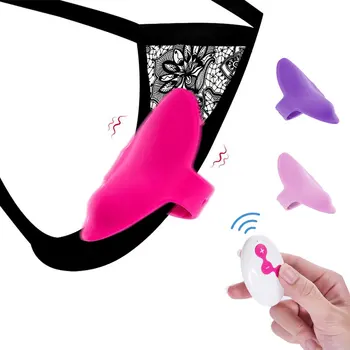 Bezvadu Valkājamas Biksītes Vibrators 10 Ātrumu Vibrācijas Tālvadības Orālā Seksa Klitora Stimulators Erotiska Seksa Rotaļlietas Sievietēm