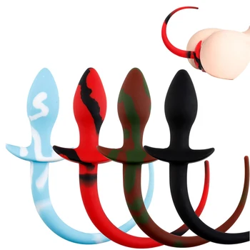 Silikona Sunim Asti Anālais Plug Butt Plug Expander Seksa Rotaļlietu Sievietei G-spot Stimulators BDSM Spēlē Spēli Ievietot Butt Rotaļlietas