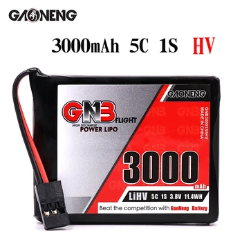 Gaoneng GNB 3.8 V 3000MAH 1S 5C HV LiPo Akumulatoru Sanwa MT-44 FH4T Tālvadības pults
