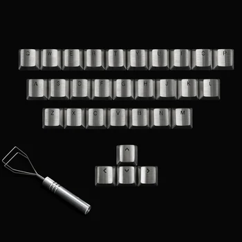 Nerūsējošā Tērauda Backlit Keycaps Cherry Mx Gateron Kailh Lodziņā TTC Slēdzi, Mehānisku Tastatūru Alfabēta Bultiņas Full Metal Galvenie Klp