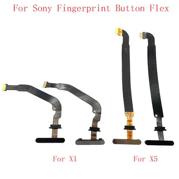 Pirkstu nospiedumu Sensoru Pogas Pieskārienu ID Lentes Flex Kabelis Sony Xperia 1/XZ4 Xperia 5 J8210 J8270 J9210 Rezerves Daļas