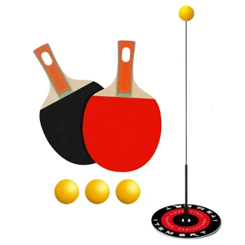 Ping -pong Treneris Pingpong Bumbiņu Galda Tenisa Komplekts Galda Tenisa Treneris Bumbu Mašīna Raketes Padel Robots Elastīga Vārpsta, Apmācības