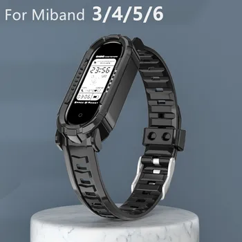 Skatīties Siksnu Xiaomi Mi Grupa 7 6 5 4 3 Mīksta Silikona Nomaiņa Rokassprādze Mi Grupa 4 5 6 Watchband par Xiomi Mi6 Smartwatch