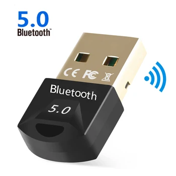 USB Bluetooth 5.0 Adapteris Receiver Realtek 8761 Bezvadu Bluetooth Dongle 4.0 Mūzikas Mini Bluthooth Raidītāju PC Dators