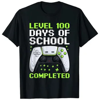 100 Dienas Skolā, Krekls, Zēnu Līmeņa Pabeigta Spēlētājs T-Krekls