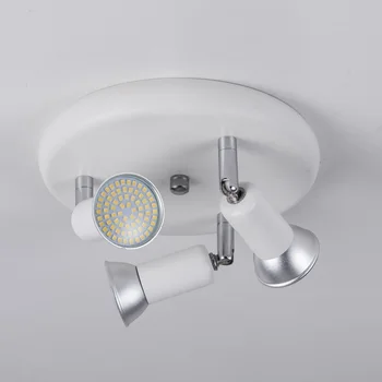 3 galvas grozāms Regulējams led Griestu gaismas vitrīna koridora lampas Mūsdienu dzīvojamā istaba guļamistaba virtuves vietas apgaismojums