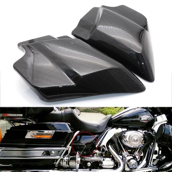 Motociklu ABS Oglekļa šķiedras Kreiso Labo Pusi Segtu Paneļi Harley Electra Ceļu, Ielu Planēšanas Ceļa Karalis FLT FLH no 2009. līdz 2018. gadam