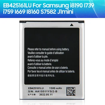Jauns Akumulators EB425161LU Samsung J1 Mini Ministru SM-J106F SM-J105H S7562 S7560 S7566 S7568 S7572 S7580 i8190 I8160 S7582