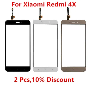 Tālrunis Touch Panelis Xiaomi Redmi 4X Touch Screen Digitizer Stikla Paneli Sensors Priekšējo Lēcu Lai Redmi 4X Touchscreen Nomaiņa