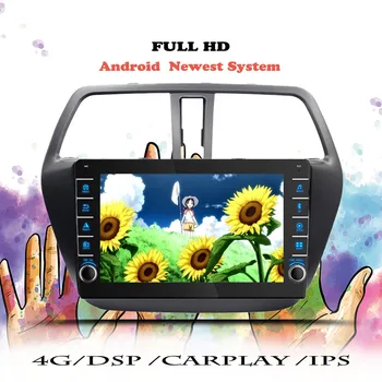 Android 11 Auto Auto Radio Suzuki SX4 2 S-Cross 2012 2013 2014 2015 2016 Multimediju Atskaņotājs, GPS Navigācijas DVD magnetofons