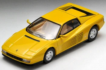 TOMY TOMICA TLV NEO Ferrari Testarossa Collector Edition Metāla Lējumiem Modeli Sacīkšu Auto Bērniem, Rotaļlietas, Dāvanu