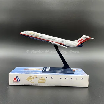 1:200 Lidmašīnu Modeļa Rotaļlietu Trans World Airlines TWA Boeing 717-200 / 757-200 Reprodukcija Collector Edition